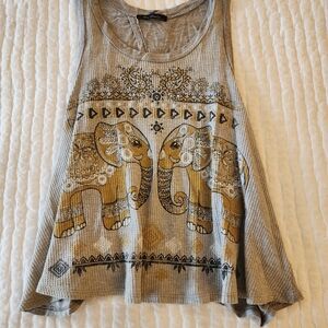 The Classic Gray Textured Top